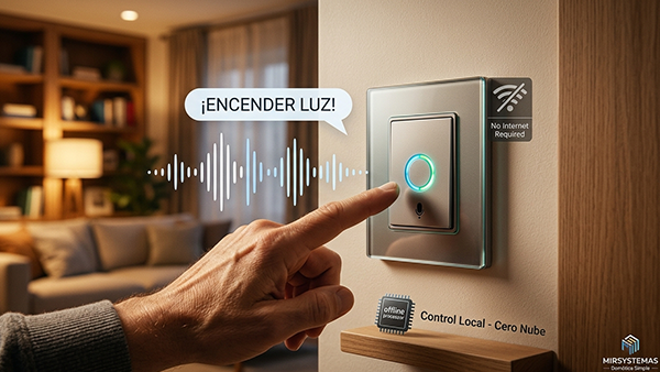 Control por Voz sin Wi-Fi